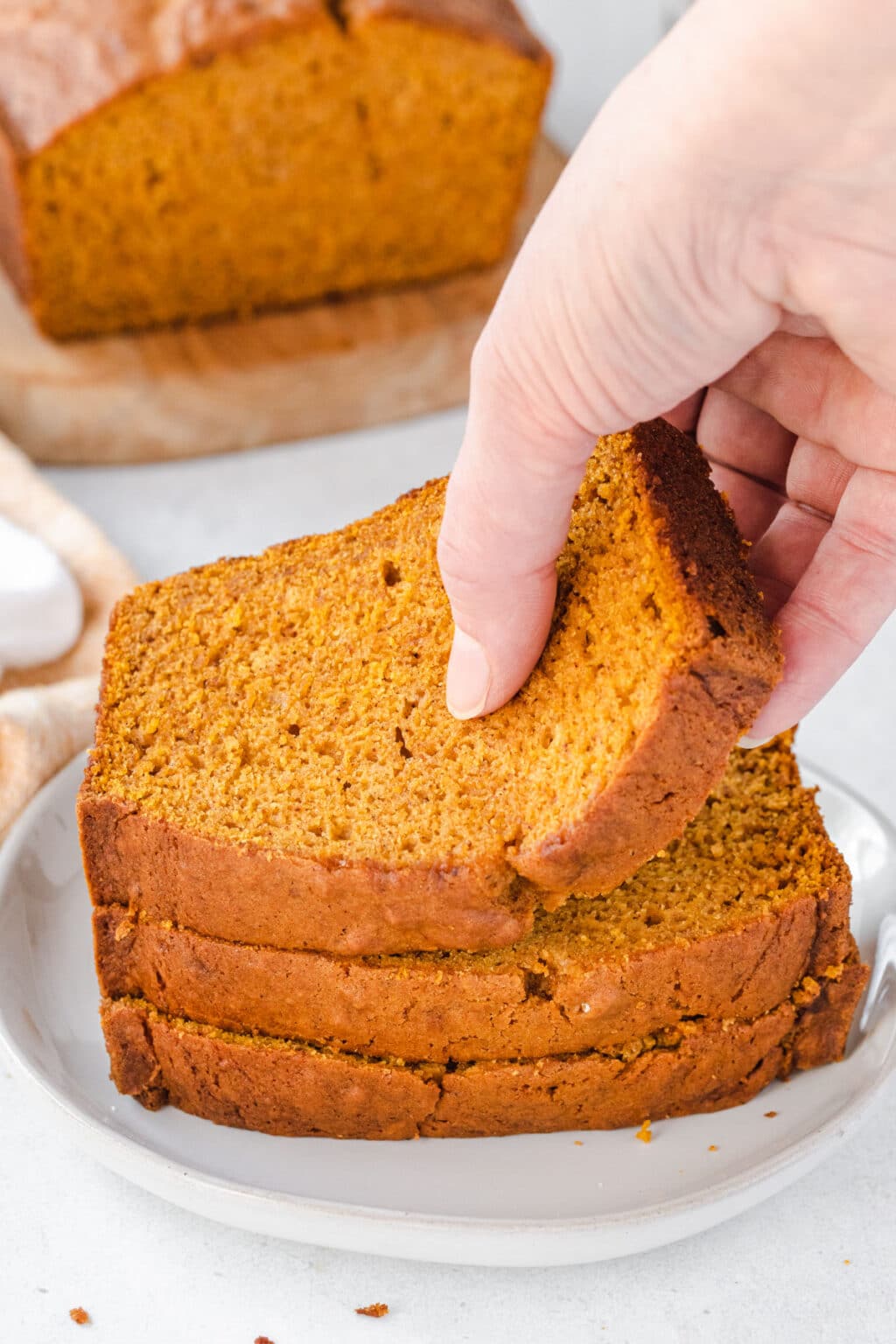 Applesauce Pumpkin Bread State of Dinner