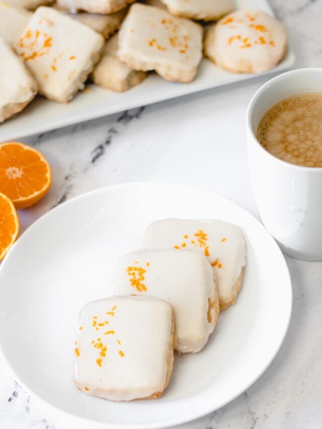 Cardamom Shortbread Cookies