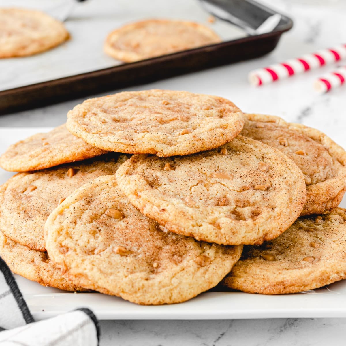 Toffee Doodle Cookies