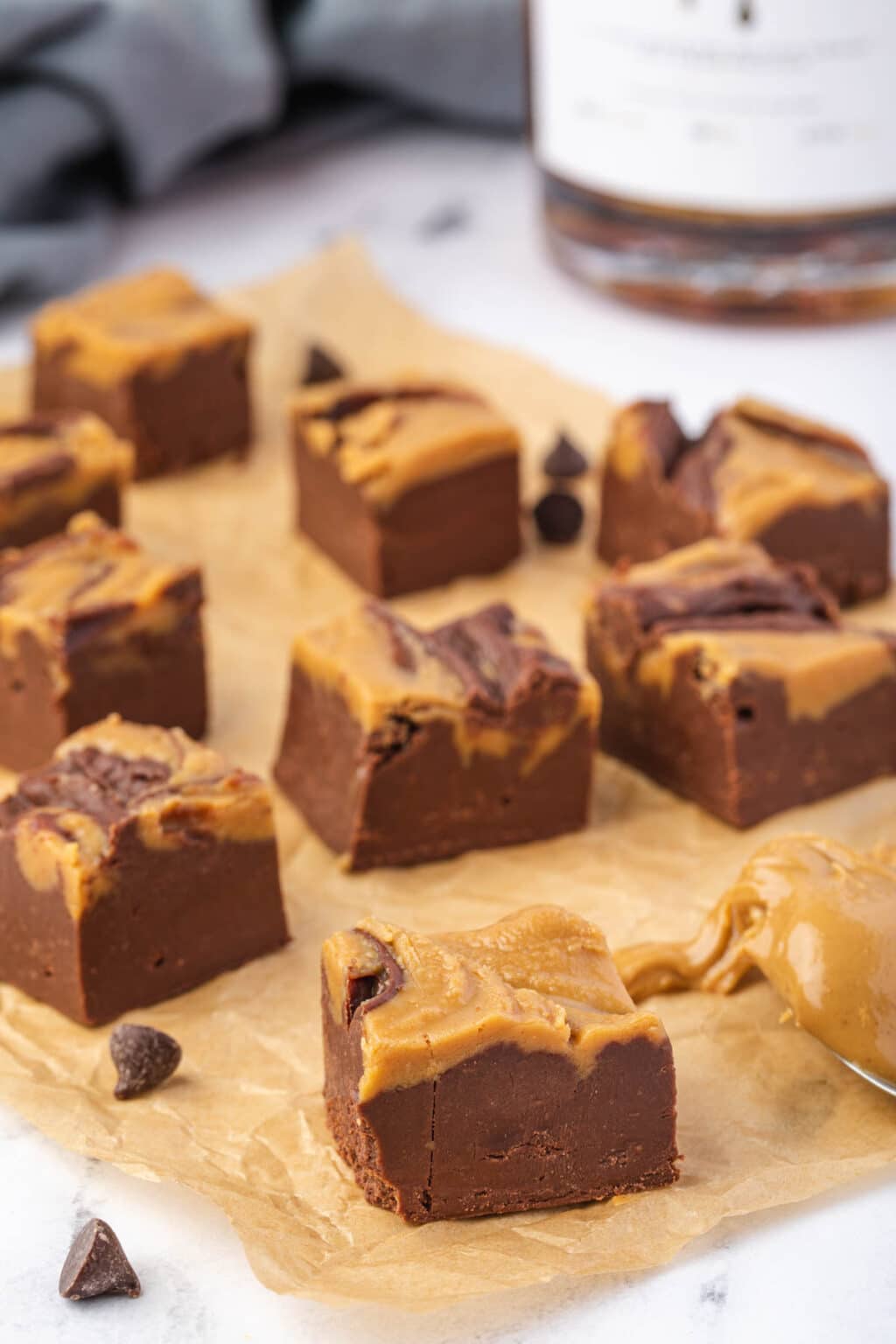Peanut Butter Whiskey Fudge State of Dinner