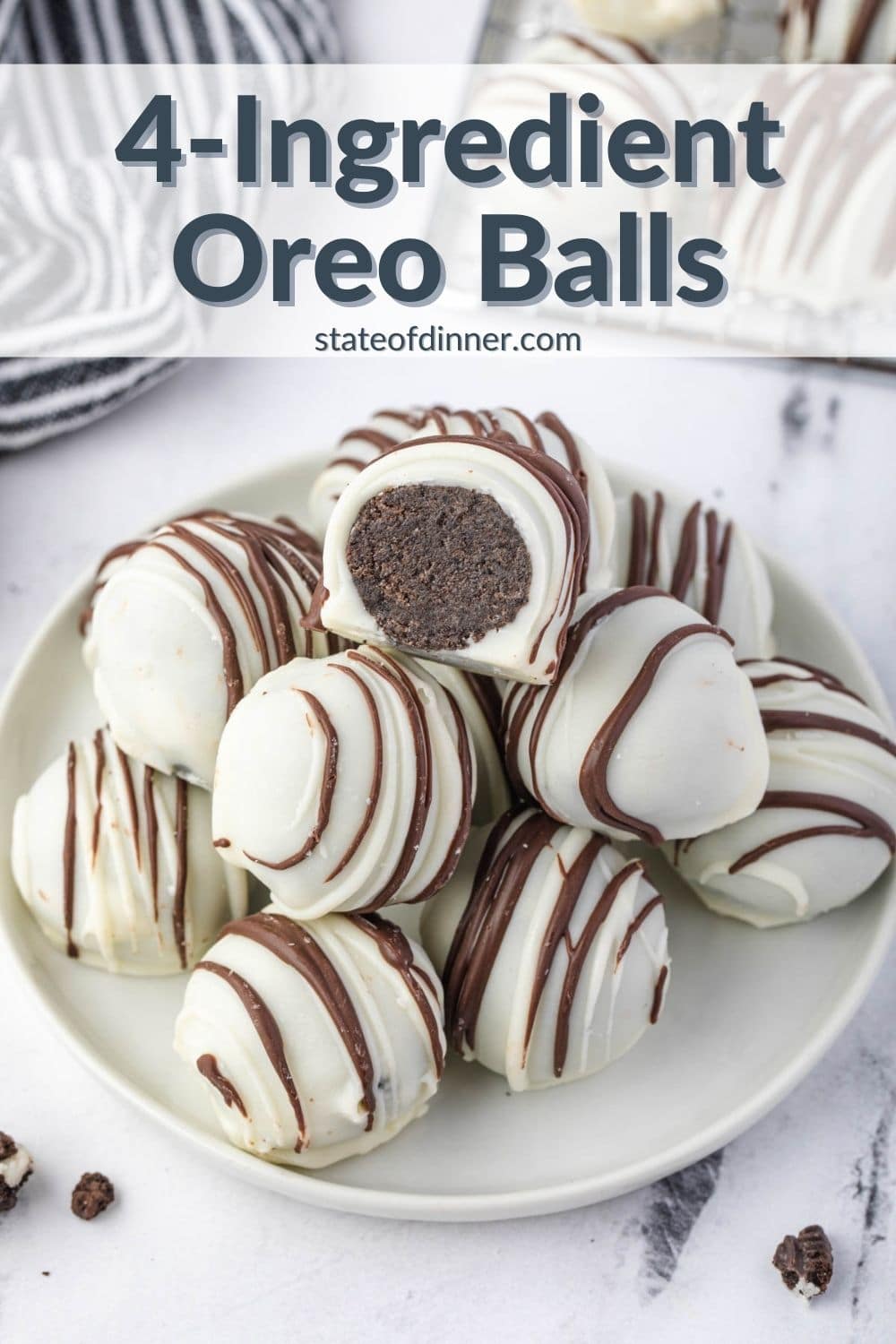 Oreo Balls without Cream Cheese (Easy, No Bake) – State of Dinner