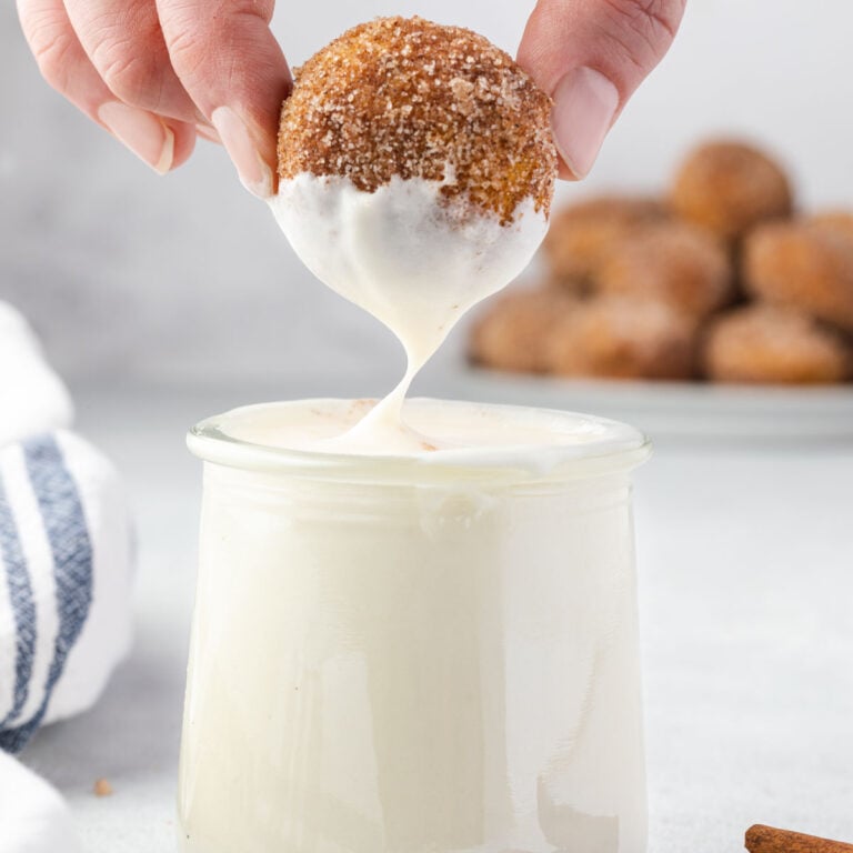 Sweet Cream Cheese Dipping Sauce (Only 4 Ingredients!) State of Dinner