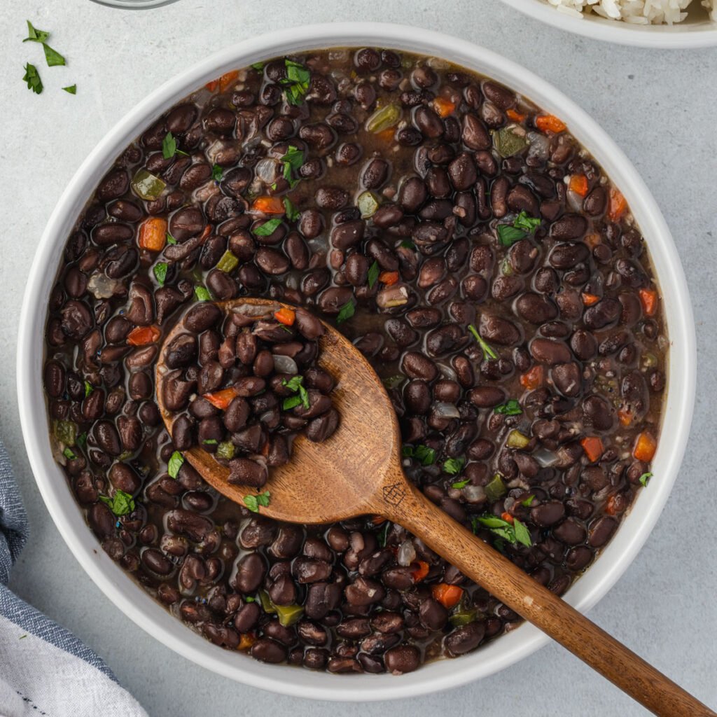 Easy CubanStyle Black Beans (Using Canned Beans) State of Dinner