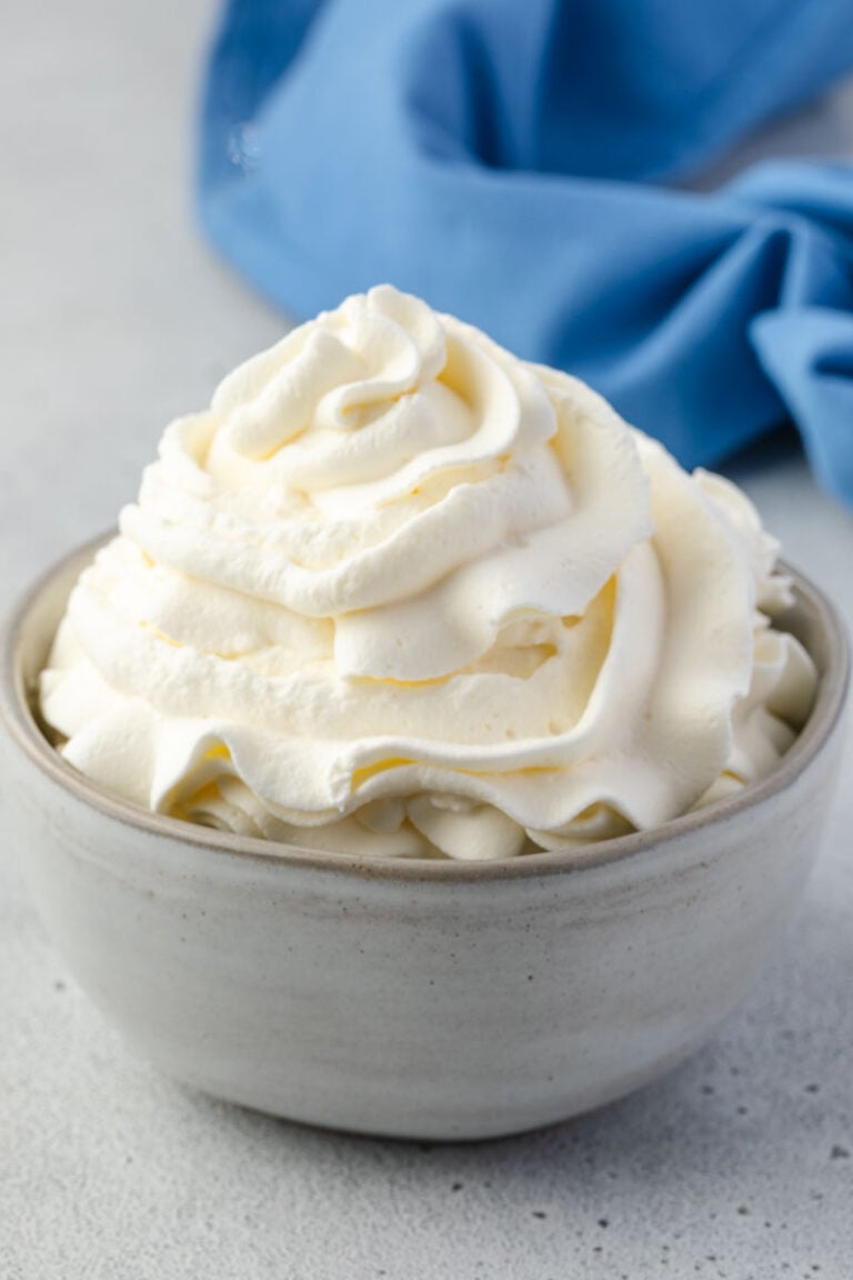 How Long Does Fresh Whipped Cream Last in the Fridge State of Dinner