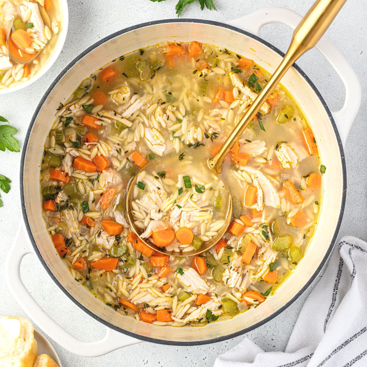 Turkey Orzo Soup – State of Dinner