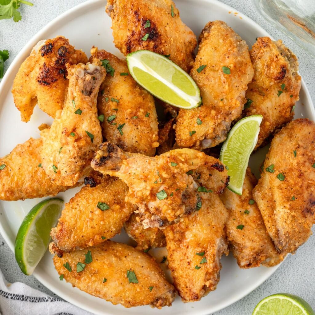 Baked Tequila Lime Chicken Wings State of Dinner