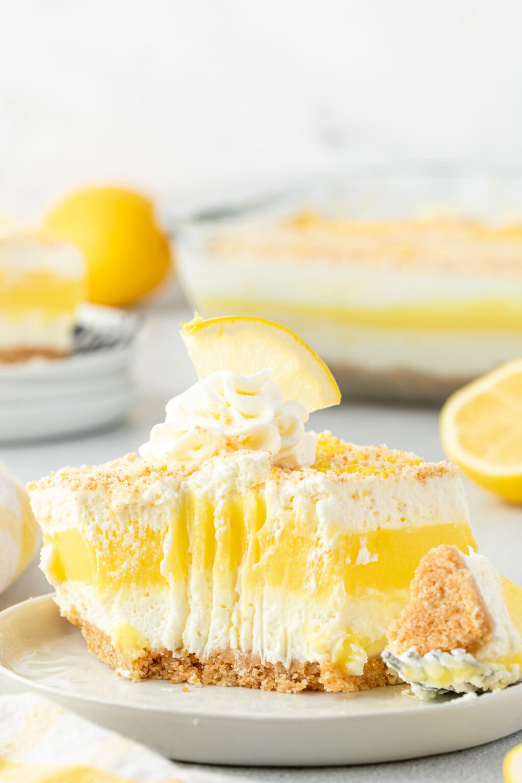 No-Bake Lemon Lasagna (With Real Whipped Cream) – State of Dinner